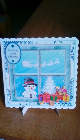 Ho Ho Ho Merry Christmas mini kit by Joyce Edwards
