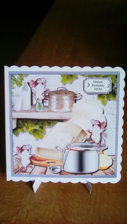 Cooking mice by Joyce Edwards