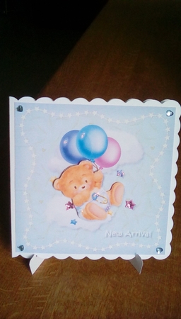 New Arrival Quick Card by Joyce Edwards