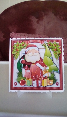 Santa Claus Came Tonight Mini Kit by Joyce Edwards