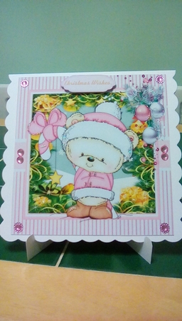 Pink Candy Star  by Joyce Edwards