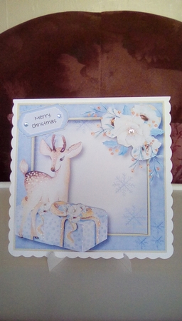 Christmas Deer by Joyce Edwards
