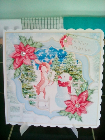 Build a Snowman Christmas Mini Kit by Joyce Edwards