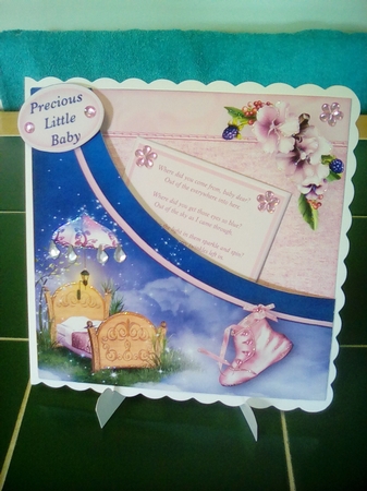 Pink Baby Dear - Pocket Card Mini Kit by Joyce Edwards