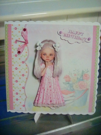 Sweet Little Books in the Garden Card Mini Kit by Joyce Edwards