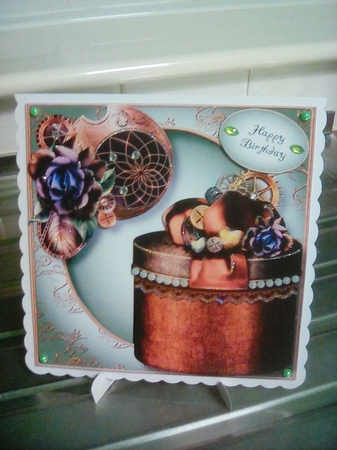 Steampunk Rose Gift Box by Joyce Edwards