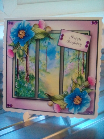 Scenic Trio - The Spring Glade by Joyce Edwards
