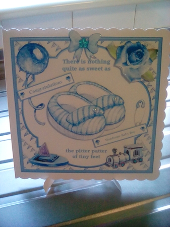 Pitter patter of tiny feet by Joyce Edwards