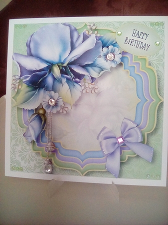 Trio Fancy Frame Roses Bumper Kit by Joyce Edwards