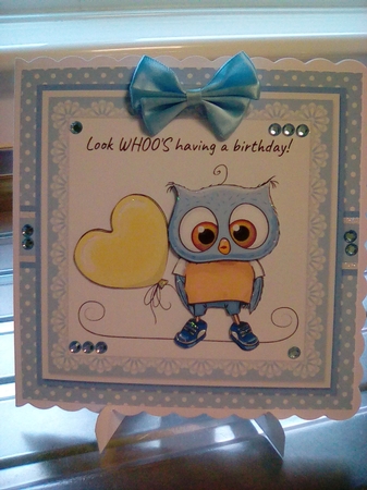 Look WHOOS having a birthday! by Joyce Edwards