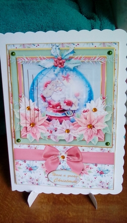 Christmas mini kit Globe 13 by Joyce Edwards