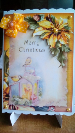 Merry Christmas A5 by Joyce Edwards