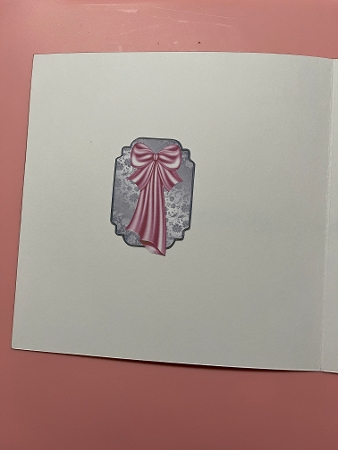 Matching insert for the design sheet - Elephant in a Teacup by Joyce Perkins