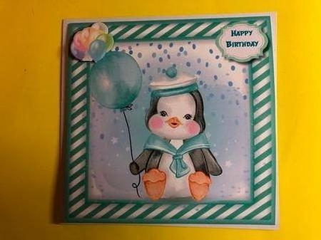 10, 8x8  Card Fronts  , Lion King and Friends  by Joyce Perkins