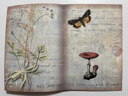 Junk Journal Kit - Vintage Garden by Joyce Perkins