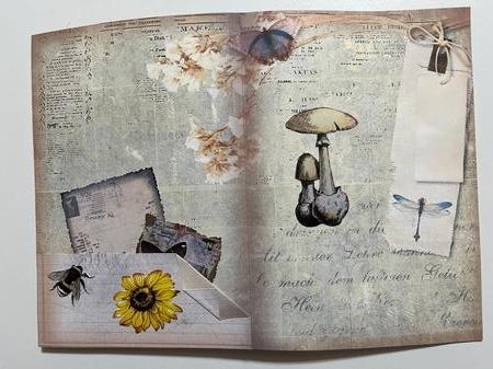 Junk Journal Kit - Vintage Garden by Joyce Perkins