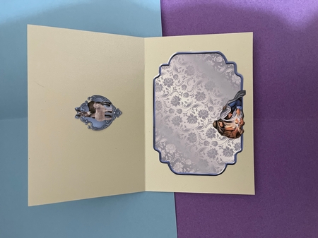 Matching blank insert sheet for the design sheet - Miracle in Bethlehem 2 by Joyce Perkins