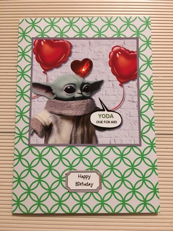 YODA One for me by Joyce Perkins