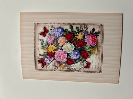 VINTAGE BLOSSOMS BUMPER KIT by Joyce Perkins