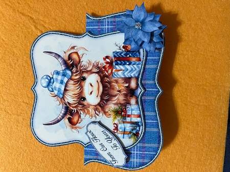 Cute Mouse/Highland Cow Bumper Kit by Joyce Perkins