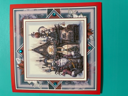 Steampunk Christmas Workshop Mini Page Kit  by Joyce Perkins