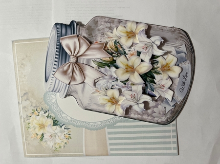 Floral Mason Jar Collection by Joyce Perkins