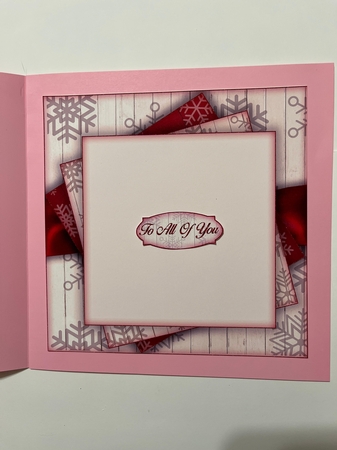 Christmas Bunny Mini Kit 7x7 by Joyce Perkins