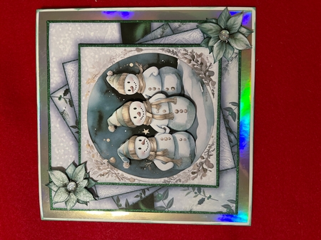 Christmas Bumper Kit 19 7X7 by Joyce Perkins