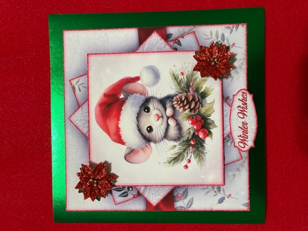 Christmas Bumper Kit 31 7X7 by Joyce Perkins