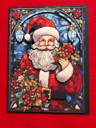 Stained Glass Xmas Bumper Kit 4 by Joyce Perkins
