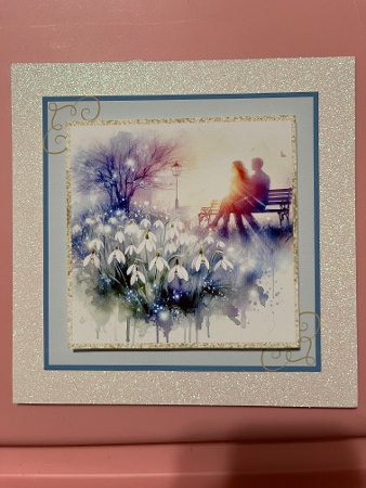 Sweet Memories Snowdrops by Joyce Perkins