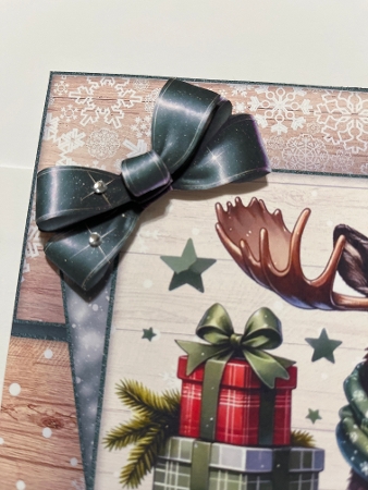 Winter Woodland Animals Mini Kit 2 8X8 by Joyce Perkins