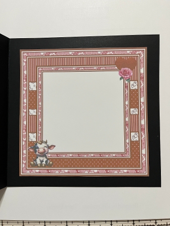 Minikit Highland Cow Valentine by Joyce Perkins