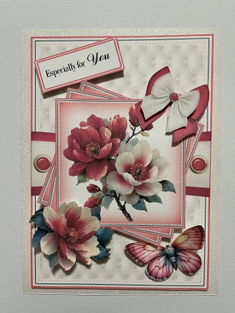 Spring Magnolias 8 Toppers Kit 5x7 by Joyce Perkins