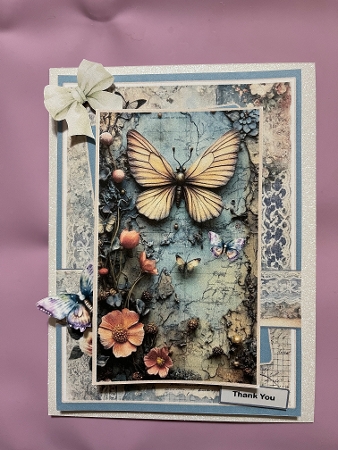 5x7 ~ Wings And Petals by Joyce Perkins