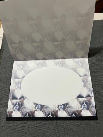 Boxer Dog Background Sheet by Joyce Perkins