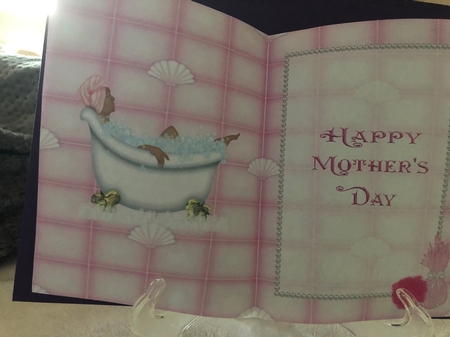 Relax on Mother's Day Insert by Joyce Perkins