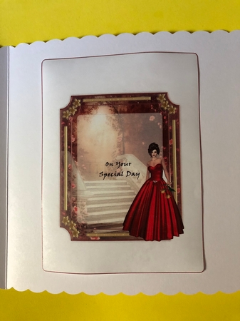 Beautiful in Red Insert by Joyce Perkins