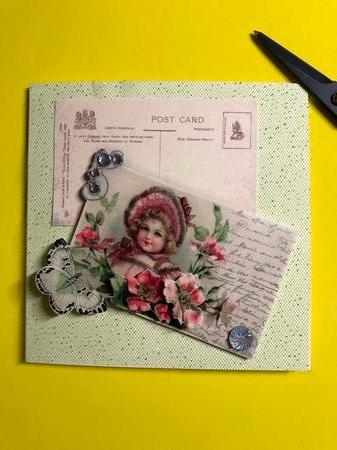 Vintage Ladies with Flowers Bumper Decoupage Kit by Joyce Perkins