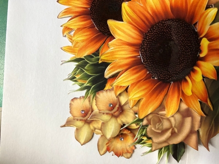 Hand-tied Bouquet - Sunshine Selection by Joyce Perkins