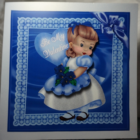be my valentine blue  by Joyce Perkins