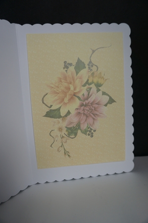 Floral Birthday Inserts by Joyce Perkins