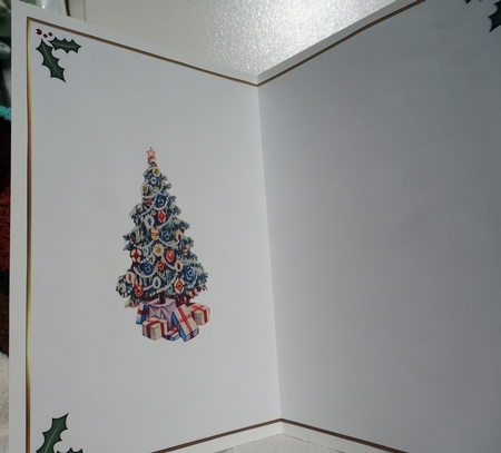 Oh Christmas Tree Blank Insert to match cup802897_719 Topper by Joyce Perkins