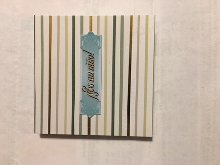 Baby Boy/ Baby Girl Spanish Tags Set by Joyce Perkins