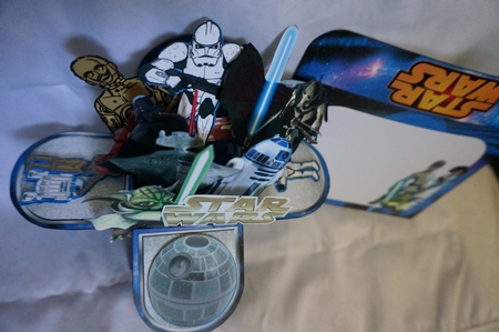 3D POP BOX CARD KIT - WAR OF THE STARS by Joyce Perkins