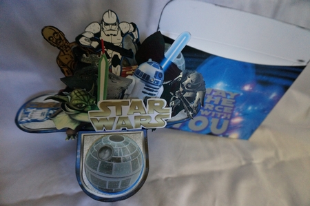 3D POP BOX CARD KIT - WAR OF THE STARS by Joyce Perkins