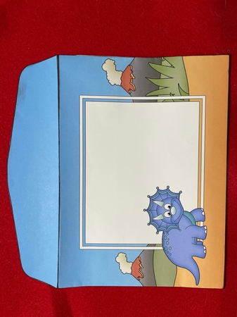 9 x C5 Dinosaur envelopes Kit   by Joyce Perkins