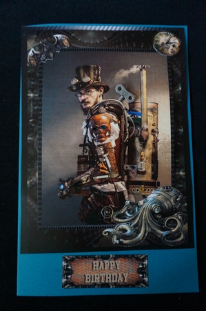 Captain Steampunk by Joyce Perkins