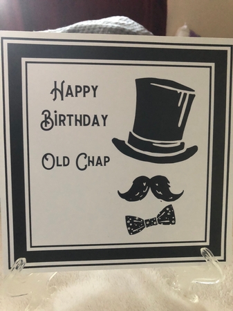 Happy Birthday OLD CHAP Exclusive Bumper Kit by Joyce Perkins