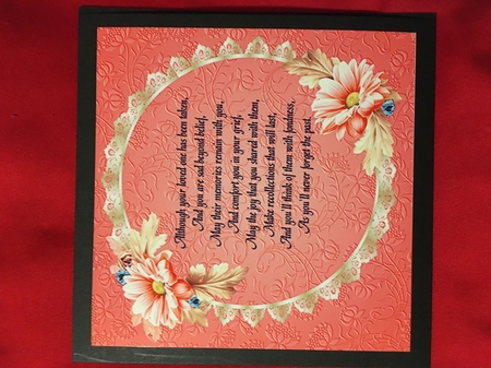 Sympathy Toppers Card Fronts Bumper Kit by Joyce Perkins
